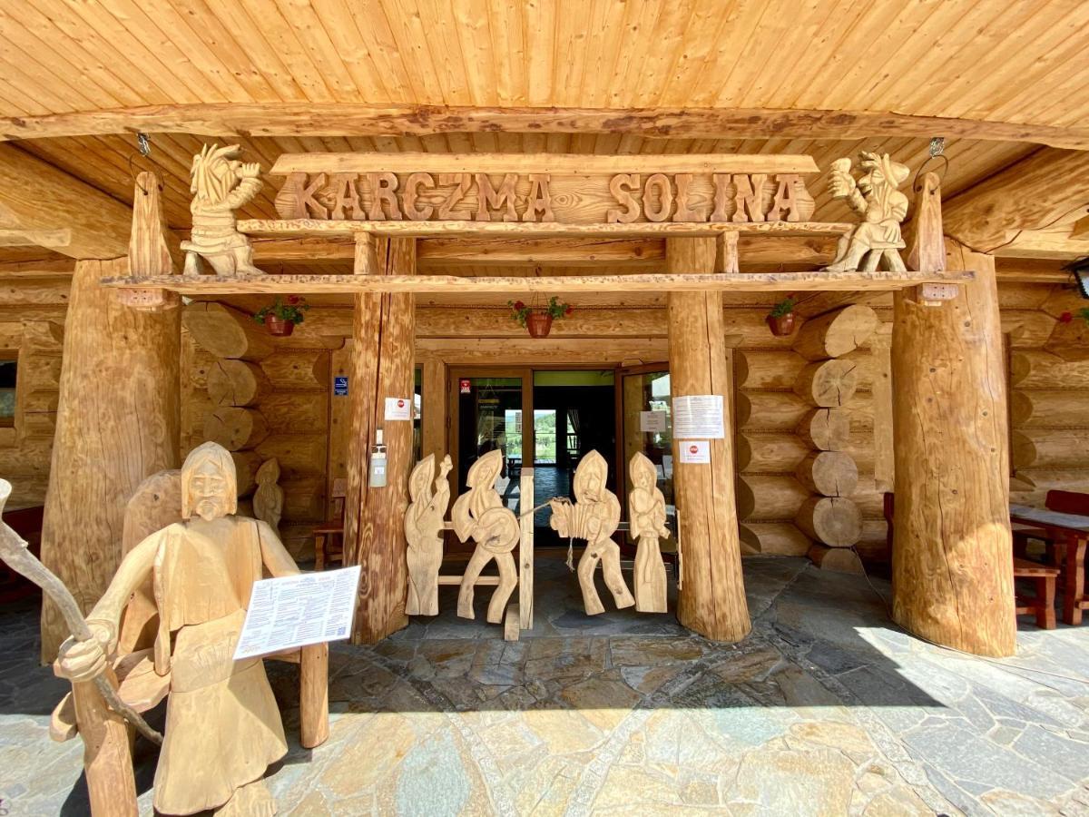 Noclegi - Karczma Solina โซลินา ภายนอก รูปภาพ